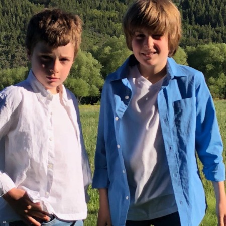 Charlie Sheen's twin kids Max Sheen and Bob Sheen welcomed with his ex-wife Brooker Mueller.